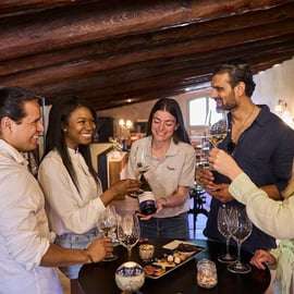 Z Barcelony výlet do vinic Penedès terénním vozem s ochutnávkou vína a cavy