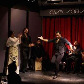 Barcelona: Up-Close Authentic Flamenco Show at Casa Sors