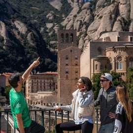 Montserrat Horseback Riding Tour from Barcelona with a Walk