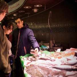 Barcelona: Experiência de cozinha de paella e visita ao mercado da Boqueria