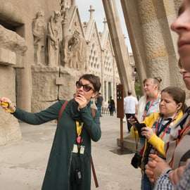 Visite guidée Sagrada Família sans file d'attente, guide officiel