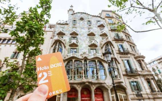 Barcelona: Hola Barcelona OV-reiskaart